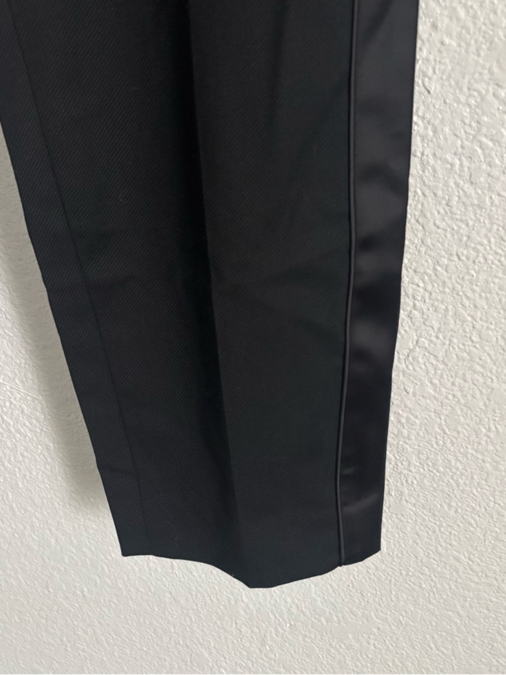 Reiss Women's Size 10 Black Naiya Tuxedo Trouser Pants - Picture 4 of 5